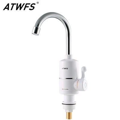 ATWFS Tankless Electric Newest Water Heater Kitchen Instant