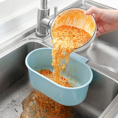 Kitchen set-up for kitchen scavengers in the sink house, wit
