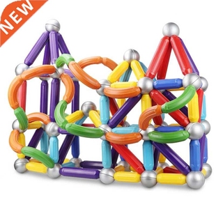 Large Magnet Toy Magnetic Stick And Metal Ball Magnetic Buil