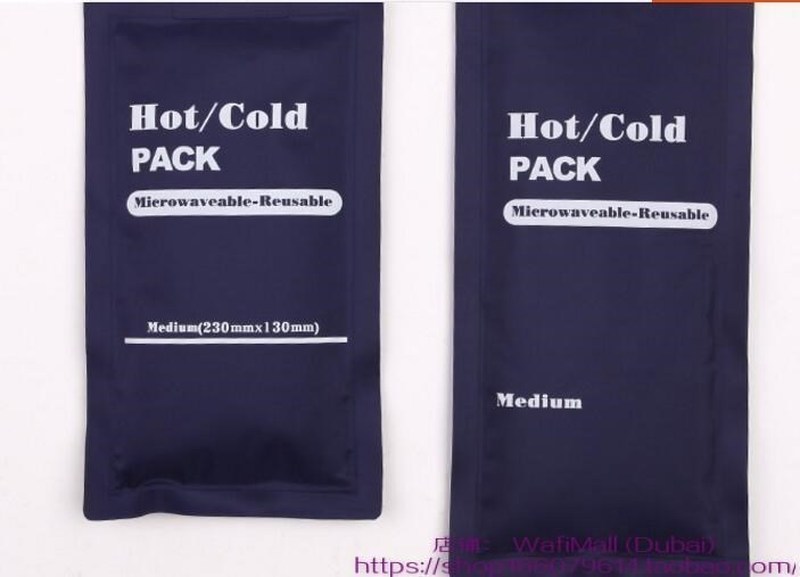 5PC DuRAble ReusAble Hot ColD ICe HeAt Gel PACk PAD FIRstAID