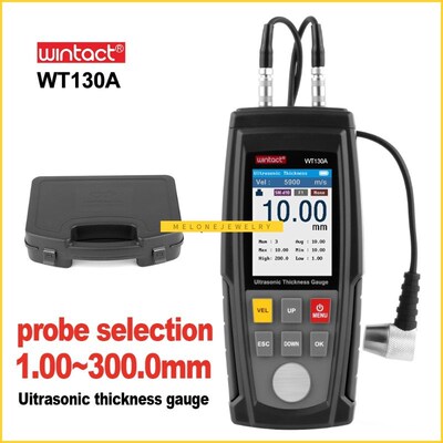 WINAC ltrasonic hickness Gauge Meter ester Battery Digital W