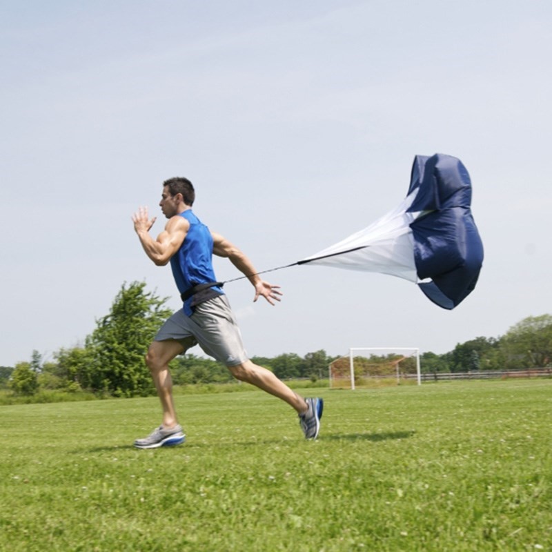 speed resistance training parachute running chute soccer spe