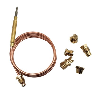 Gas Stove Universal Thermocouple Kit M6X0.75 With Spilt Nut