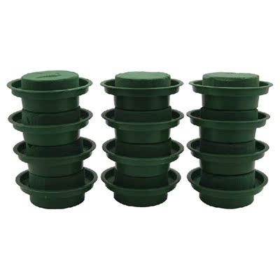 DIY Flower Arrangement Kit Green Round Wet Floral Foam,