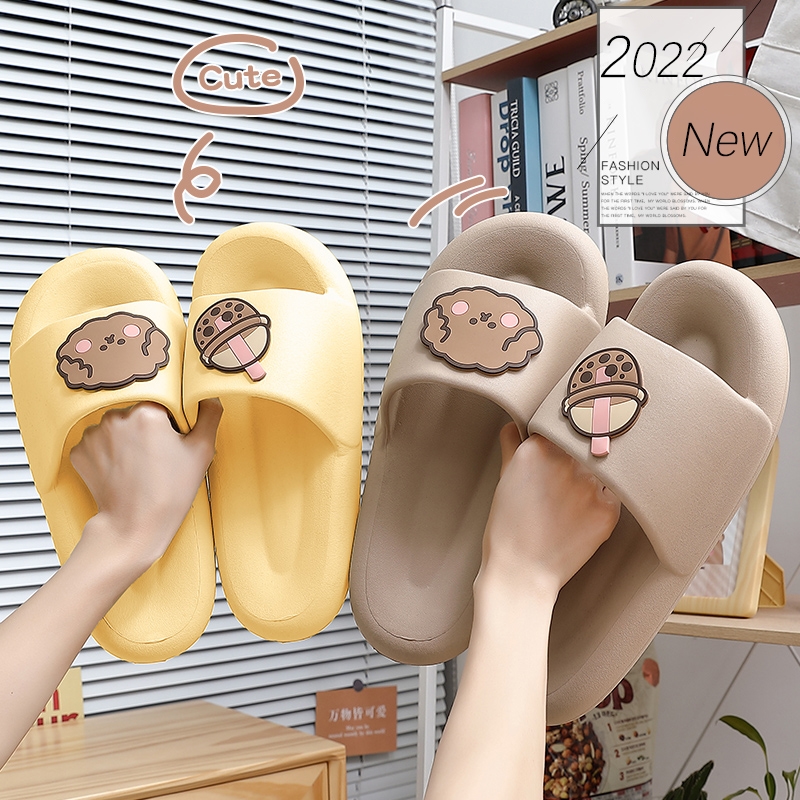 Summer Women Slippers Thick Platform Beach Slide Sandals Men