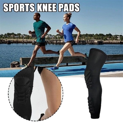 1 Pcs Compression Mtb Knee Pads Honeycomb Long Basketball