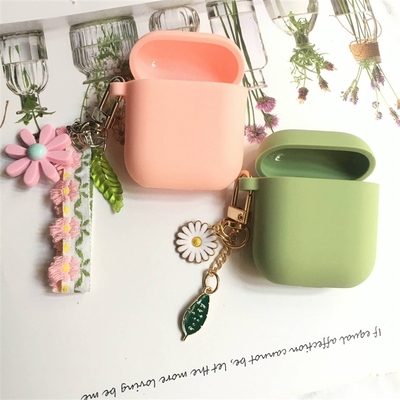 sFor Airpods Case AirPods 2 luxury Korean Lace daisy flower