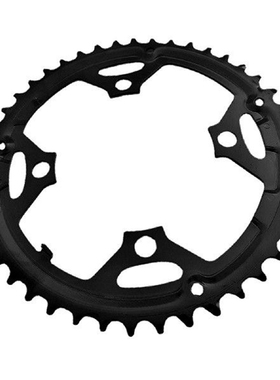 Round Bike Chainring 44T 104 BCD Repair Parts Chainwheel