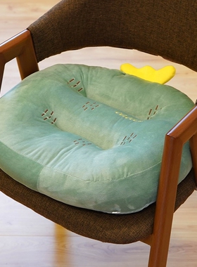 Round Cushion Tatami Futon Pad Plush Thickening Increase Flo