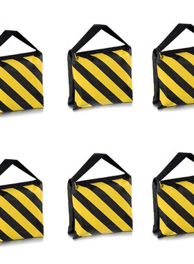 6pcs/set Dual Handle Sandbag Saddlebag for Photography Studi