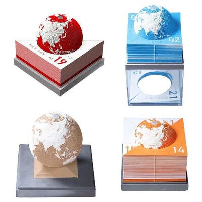 Large 2022 Earth Calendar Memo Pad Daily Scheduler Desk Top