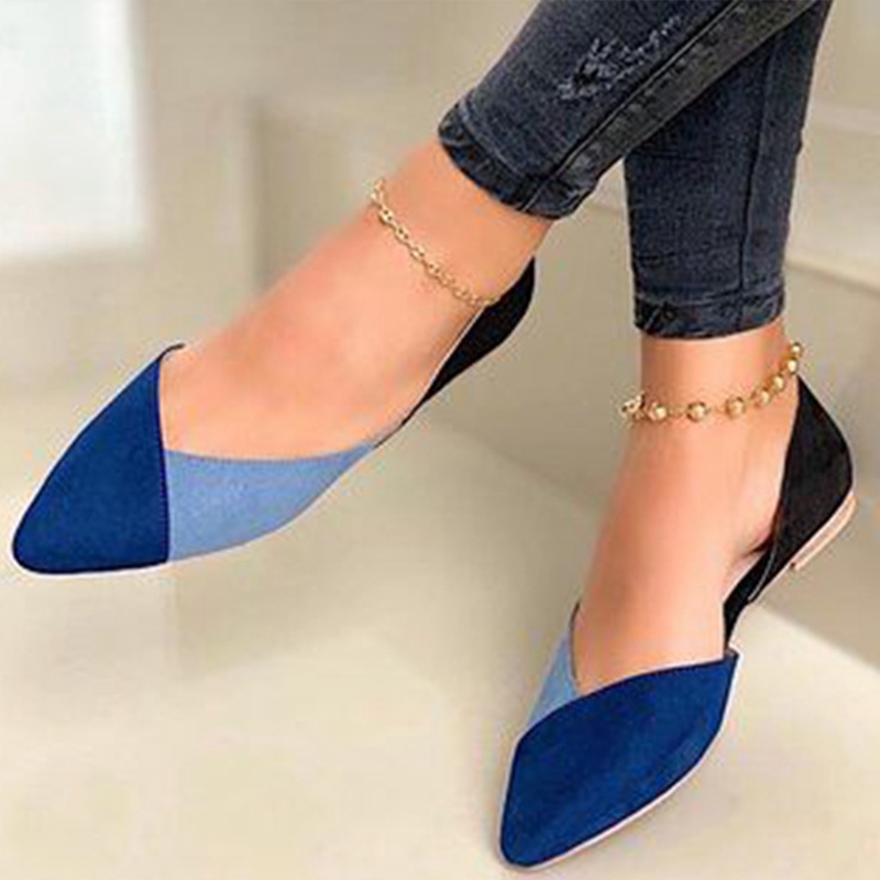 MCLE Womens Ballet Flats Loafers Autumn Flat Shoes for