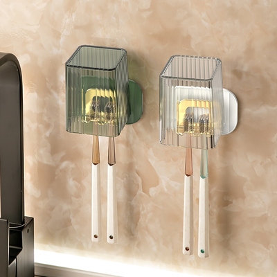 Walled electric brusher cups for light-loose brushes and toi