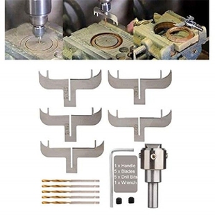 5 Sizes Wood Ring Milling Cutter Buddha Beads Rings Pagoda
