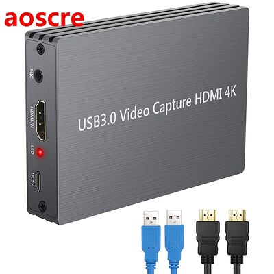 HDMI Video Capture Card USB 3.0 Live Streaming Game Recorder