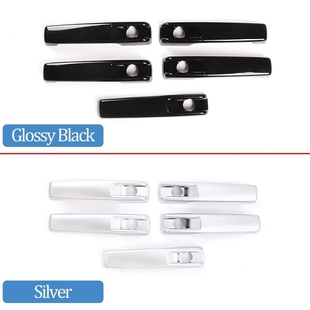 5 Pcs ABS Auto Outer Door Handle Cover  Mercedes Benz G Clas
