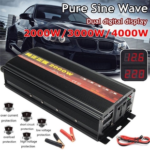 2000/3000/4000W Pure Sine Wave Inverter Voltage Trans适用于m