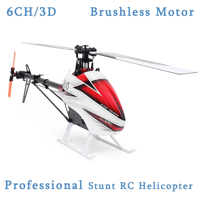 ALZRC X360 FBL Professional Stunt RC Helicopter 6CH 3D Brus