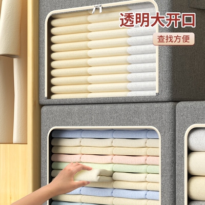 Clothes collector's suitcases filled with large-volume close