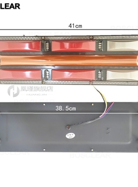 2 pcs Car Led Rear Lights Strobe Flashing Tail Stop Reverse