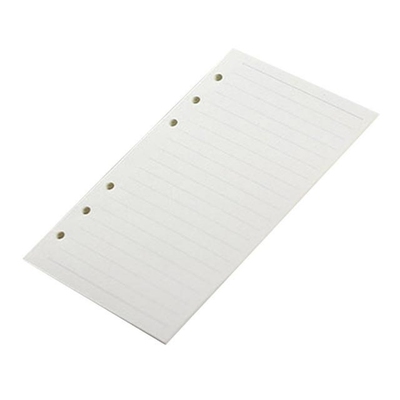 6-Hole Loose-Leaf Refills Loose-Leaf Paper Notebook Refills