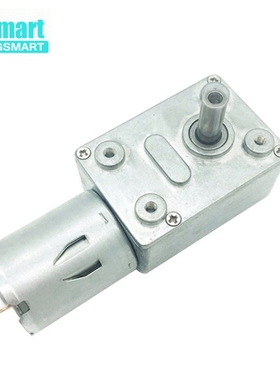 Bringsmart Turbo Geared Motor 12V 24V Mini Gearbox Worm Gea