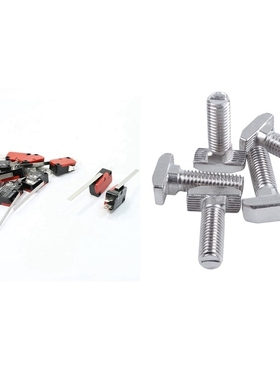 10 X Hinge Lever Long Straight Arm Snap Action Microswitch