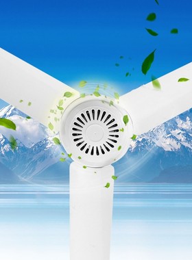 Environmental-friendly 12V 6W Solar Ceiling Fan Solar Powere