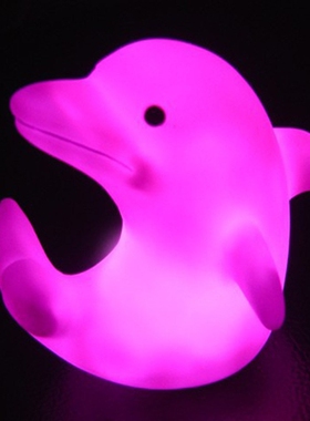 Changing LED Sleep Dolphin Decoration Lamp Household Beautif