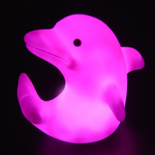 Changing LED Sleep Dolphin Decoration Lamp Household Beautif