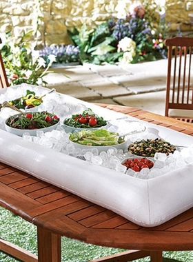 Boom box Inflatable beverage cooler Ice Bucket Fruit Chilled