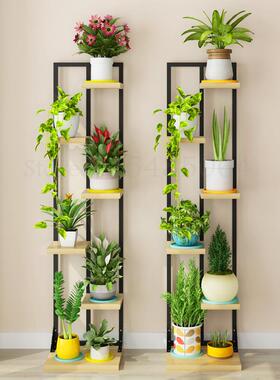 Flower Stand Wrought Iron Multi-layer Interior Decoration Fl