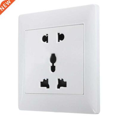 5-hole AC Power Outlet Panel Plate Wall Charger Dock Socket