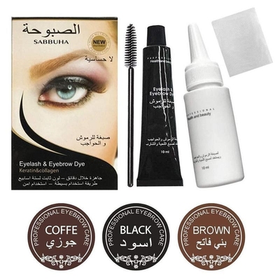 Professional Waterproof Eyelash Eyebrow Dye Tint Gel Eye Bro