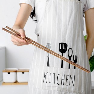 1 pair of 42 cm long chopsticks wood pulp chopsticks deep po