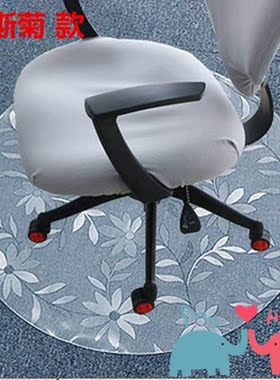 The mat protects the wooden floor mat