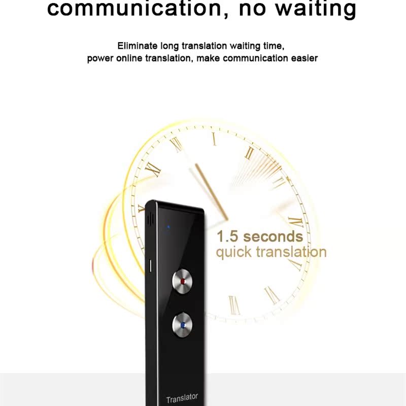 updated version T8+ Portable Audio Translator Translaty MUAM