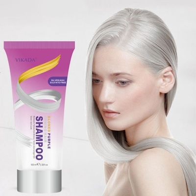 Hair-Shampoo Toner Toning Blonde Gray Silver Bleached 100ml