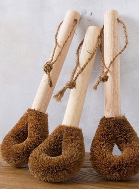 Coconut wood handle-washing pots long handle-washing pot-was