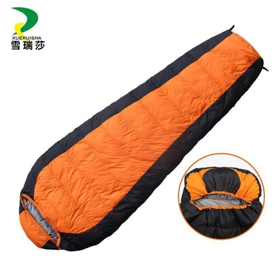 冬季户外羽绒睡袋Outdoor down travel sleeping bag in winter