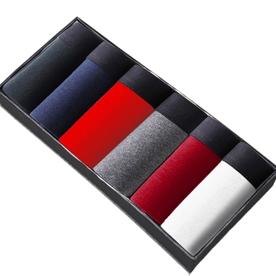 6pcs/lot Cotton Male Panties Mens Underwear Boxers Brea