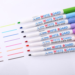 8 Colors Low-Odor Dry Erase Markers, Whiteboard Erasable Mar