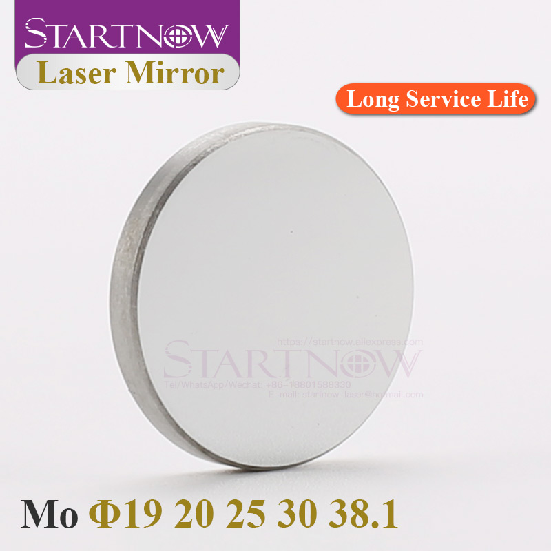 CO2 Mo Mirror Laser Dia 19mm 20 25mm 30 38.1 Laser Reflectiv