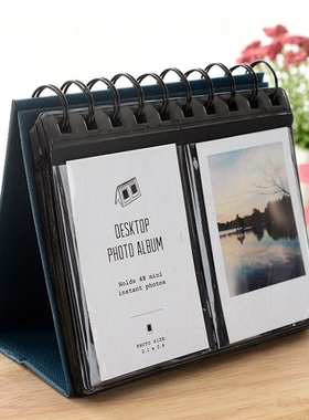 BALLE Instax Mini Photo Album 68 Pockets Desk Calendar Albu