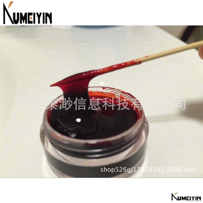 - Blood clots, fake blood-smoking vampires with scar wounds.