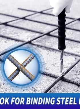 Rebar tier construction site winding tool wire knoting plier