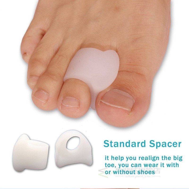 7Pcs/Set Bunion Corrector Gel Pad Stretch Nylon Hallux Valgu-封面