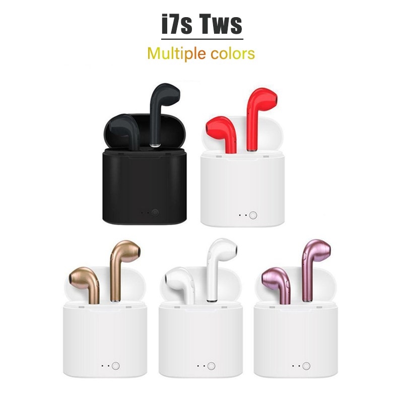 TWS i7s Bluetooth earphones music Headphones business heads