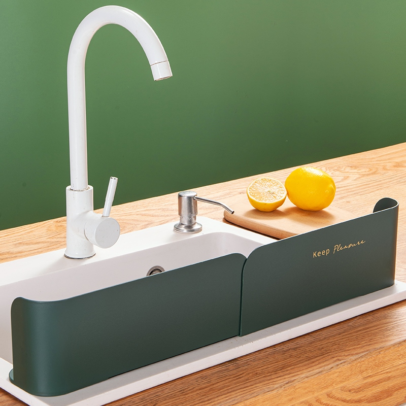 Homes can shrug in the kitchen sink and the splatter can sto