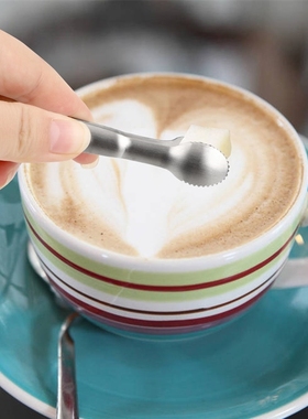 Mini Tea Ice Cube Clip Teaware Tongs Holder Teacup Clamp Foo